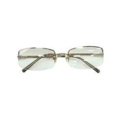 CHANEL シャネル3450-B-A ココマーク ラインストーン 度なしメガネ