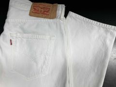 新品】Levi's 501 ホワイトデニムパンツ W29 L30 - メルカリ