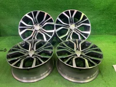 三菱 MITSUBISHI 純正 アウトランダー  GF8W ホイール アルミ ブラックポリッシュ 18インチ 7J 5穴 4本 114.3 +38のサムネイル