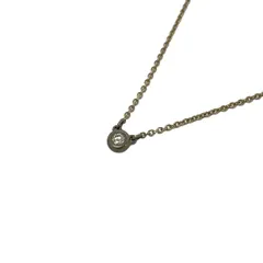 TIFFANY&Co.(ティファニー) ネックレス バイザヤード ダイヤモンド×シルバー 1Pダイヤ/ダイヤ約0.07カラットのサムネイル