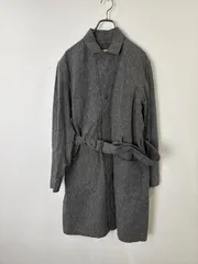 S00886｜RRL｜Double RL｜ダブルアールエル｜ロングコート｜ショップコート｜グレー Gray｜限定 LIMITED EDITION｜世界100着限定｜USA古着｜アメカジ｜90S｜ヴィンテージ｜ラルフローレン｜ワークコート｜チェスターコートのサムネイル