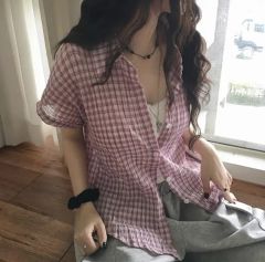 CHECK 半袖シャツのサムネイル