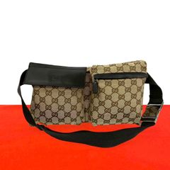 GUCCI⭐︎ウエストポーチ(ポケット3つ)⭐︎ベージュ - メルカリ