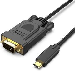 BENFEI 0.9m USB C - VGA 케이블, USB Type-C - VGA 케이블 [Thunderbolt 3/4 호환] iPhone 15 Pro/Max,MacBook Pro/Air 2023,iPad Pro