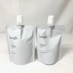 【未開封品】Laugh. ラフドット インティメイトウォッシュ 詰め替え用 ホワイトリリー 100ｍｌ ×２本セット　　 M80625-19のサムネイル