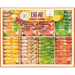 【お中元ギフト】セゾン デュ フリュイ 国産果実のひとくちゼリー 【申込締切7/31、お届け期間6月末～8/7】 【北海道・沖縄・離島配送不可】のサムネイル