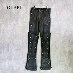 GUAPI ブラックワックスドロープデニムサイズ30 新品未使用 GUAPI ブラックワックスドロープデニムサイズ30 新品未使用 - メルカリ