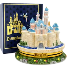 【希少】【レア】Disney ディズニー 置物 フィギュリン ティンカーベル お城 磁器製 BOX 小物入れ インテリア 飾り ヴィンテージ ディズニーランド キャッスル コレクション 妖精 眠れる森の美女 ジュエリーボックス 海外【中古】【送料無料】のサムネイル