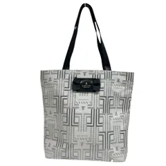 LANVIN【ランバン】LANVIN COLLECTION サンマール トートバッグ グレー ブラック ナイロン バッグ 鞄 かばん レディースのサムネイル