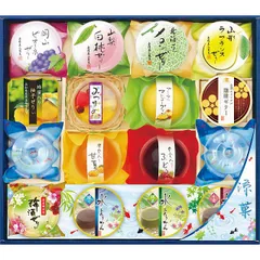【お中元ギフト】金澤兼六製菓 涼菓合わせ 【申込締切7/30、お届け期間6月末～8/8】 【全国配送可】のサムネイル