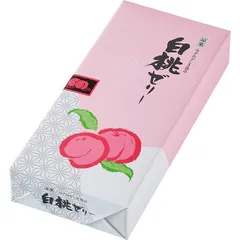 【お中元ギフト】白桃ゼリー(8個) 【申込締切7/30、お届け期間6月末～8/8】 【全国配送可】のサムネイル