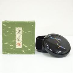 茶道具 漆器 菓子器 蓋物 金蒔絵 桜 椿 共箱 - メルカリ