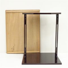 真台子 茶道具 漆塗 組み立て式 - メルカリ
