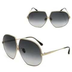 トムフォード サングラス TOM FORD FT0785/S 28B 66 TF785 サングラス ノーズパッド EYEWEAR レディース ゴールド グレーグラデーションのサムネイル