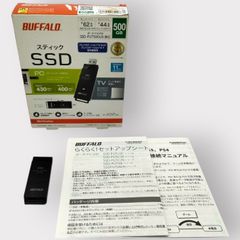 BUFFALO SSD-PUT500U3-BKC 外付けSSD 500GB - メルカリ