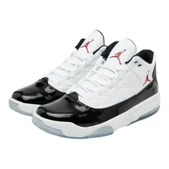 ナイキ NIKE AIR JORDAN MAX AURA 2 マックス オーラ 2 スニーカー サイズ：10 CK6636-102 ホワイト ブラック レッド レザー メンズ NIKE【1-0249940】のサムネイル