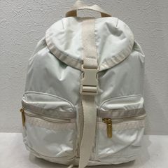 1377 レスポートサック リュック 神崎恵 ホワイト タグ付き新品 訳有
