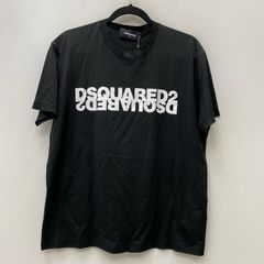 新品 DSQUARED2 グラデーションロゴ Tシャツ ブラック サイズL - メルカリ