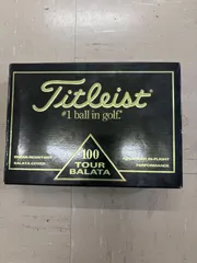 ★★送料無料【希少・未使用】Titleist タイトリスト TOUR BALATA 100 1ダース 糸巻きのサムネイル