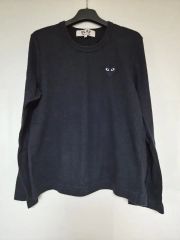 PLAY COMME des GARCONS 長袖 Tシャツ ブラック L - メルカリ