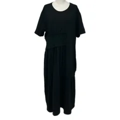 Y's(ワイズ) ワンピース サイズ2 M レディース - 黒 半袖/ロングのサムネイル