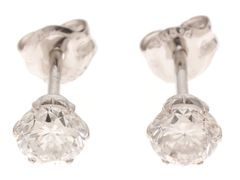 41/美品 Pt900 ダイヤ計1.12ct(0.56/0.56) ピアス - メルカリ