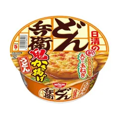 【佐乃屋】「12個」どん兵衛 鬼かき揚げうどん 96g 12個 1箱　日清　かき揚げのサムネイル