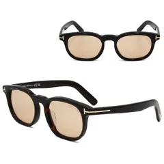 トムフォード サングラス TOM FORD FT1122-D/S 52E 52 TF1122 サングラス EYEWEAR アジアンフィット メンズ レディース ユニセックス ブラウンのサムネイル
