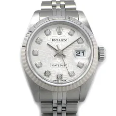ロレックス Rolex 腕時計 デイトジャスト 79174G F番 2003-2004年製 10ポイント ダイヤインデックス シルバーコンピューター文字盤 デイト K18WG SS 自動巻き 【中古】のサムネイル