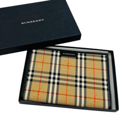 未使用 BURBERRY バーバリー ノバチェック ホースロゴ ペンケース 筆箱 