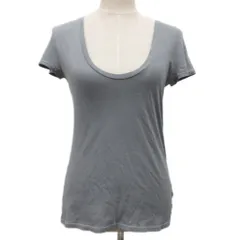ジェームスパース JAMES PERSE カットソー Tシャツ 半袖 Uネック コットン 0 グレーのサムネイル