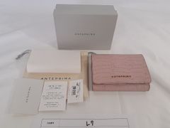 アンテプリマ テライオ ラウンド 二つ折り ミニ財布 ピンク 未使用