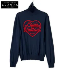 LOUIS VUITTON　ルイヴィトン　HMN05W　×NIGO　インタルシアハート ニット　Mのサムネイル