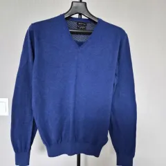 マッシモ ドゥッティ M シルクコットン カシミア Vネック セーター M-長袖-528のサムネイル