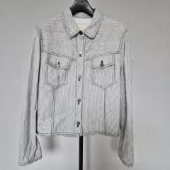 マージュ 1号 55 リネン デニム ジャケット W-ジャケット-192のサムネイル
