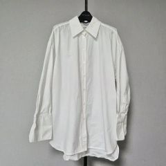 styling/定価21000 長袖シャツ ホワイト ジップ 個性的 - メルカリ