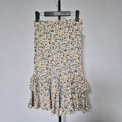 ラルフローレン ストライプ ロング フレアスカート おまけニット