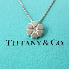 美品 ティファニー ネックレス 桜 さくら 花柄 AG925 超希少 - メルカリ