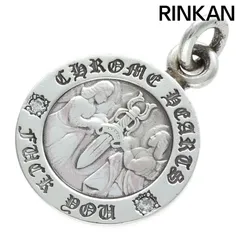クロムハーツ  CHRM ANGL MDL/エンジェルメダルチャーム 2Pアフターダイヤ/V1/シルバーネックレストップ メンズのサムネイル