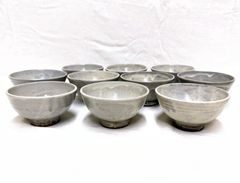 茶道具 唐津焼(利左衛門窯) 数茶碗10客 共箱 美品 - メルカリ
