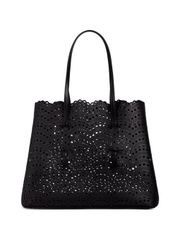 ALAÏA MINA 37 レザーハンドバッグ 送料無料