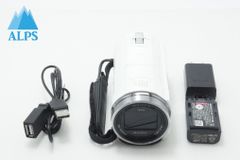 Excellent condition SONY Handycam HDR-CX535 digital video camera, white, item number 260624ad