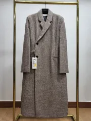 レディース ダブル ロング コート 出品