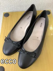 ecco エコー バレエシューズ 黒 未使用に近い サイズ39(24.5cm相当)のサムネイル