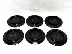 D135 松葉蒔絵 箸洗 小吸物椀 5客セット 未使用 茶道具 茶懐石 和食器