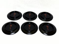 D135 松葉蒔絵 箸洗 小吸物椀 5客セット 未使用 茶道具 茶懐石 和食器