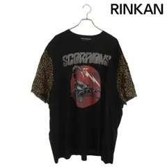 コムデギャルソンジュンヤワタナベ  JJ-T001 AD2022レオパード切り替えバンドTシャツ メンズ Mのサムネイル