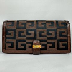 GIVENCHY ジバンシィ 4Gロゴキャンバス フラップ長財布 - メルカリ