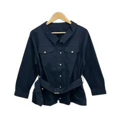 Mystrada(マイストラーダ) コート サイズ36 S レディース美品  - ダークネイビー 長袖/ショート丈/ジップアップ/春/秋のサムネイル