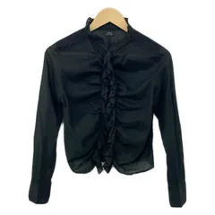 GRACE CONTINENTAL(グレースコンチネンタル) 長袖シャツブラウス サイズ36 S レディース美品  - 黒 フリルのサムネイル